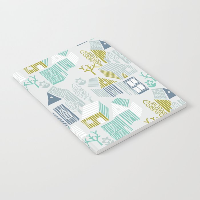 bonjour ma vie; City life collection, soft grey  Notebook Gallery Image 1