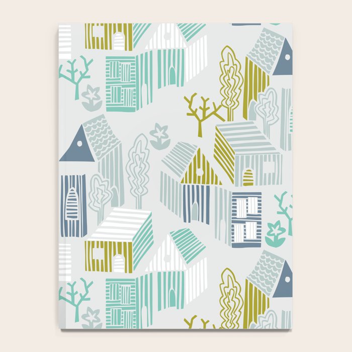 bonjour ma vie; City life collection, soft grey  Notebook Gallery Image 4