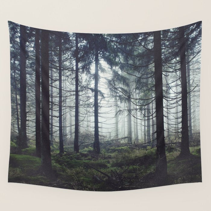 Through The Trees Wall Tapestry Gallery Image 1