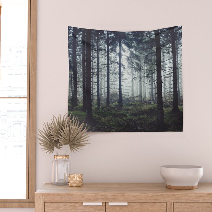 Through The Trees Wall Tapestry Gallery Image 2