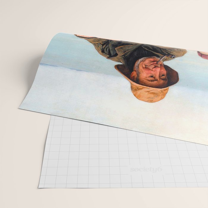 Emile Renouf The Helping Hand Wrapping Paper Gallery Image 2