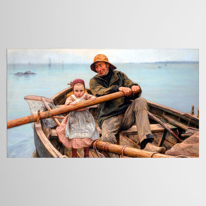 Emile Renouf The Helping Hand Tablecloth Gallery Image 2