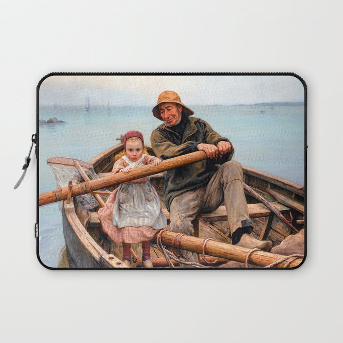 Emile Renouf The Helping Hand Laptop Sleeve Gallery Image 1
