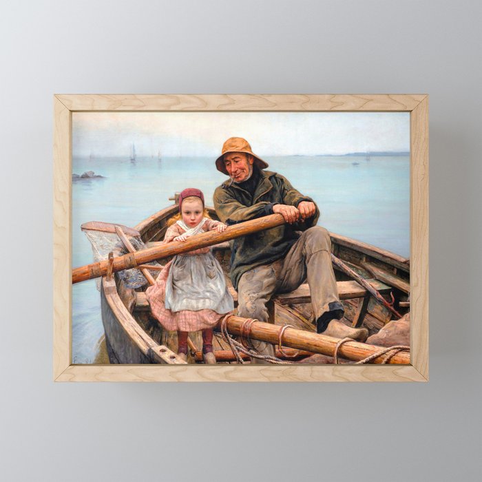 Emile Renouf The Helping Hand Mini Art Print Gallery Image 1