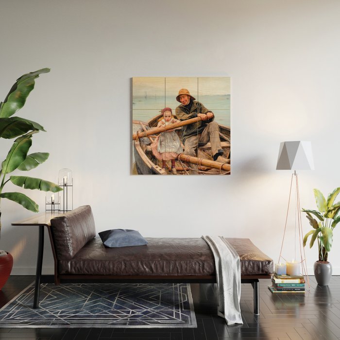 Emile Renouf The Helping Hand Wood Wall Art Gallery Image 2