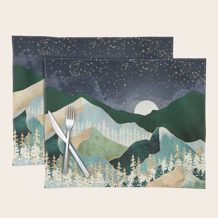 Spring Night Vista Placemat Gallery Image 1