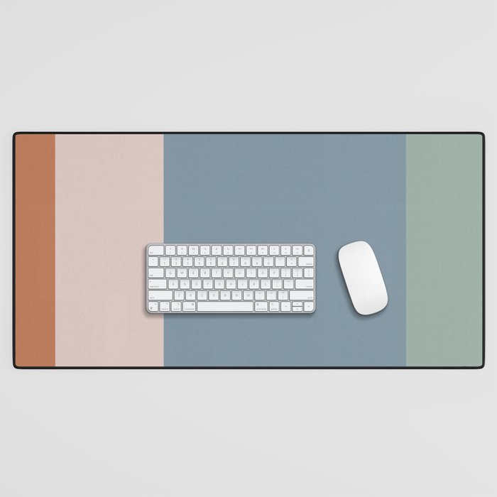 Contemporary Color Block XI Desk Mat Gallery Image 1