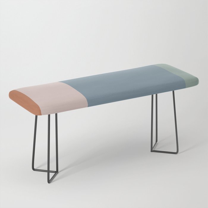 Contemporary Color Block XI Bench Gallery Image 1