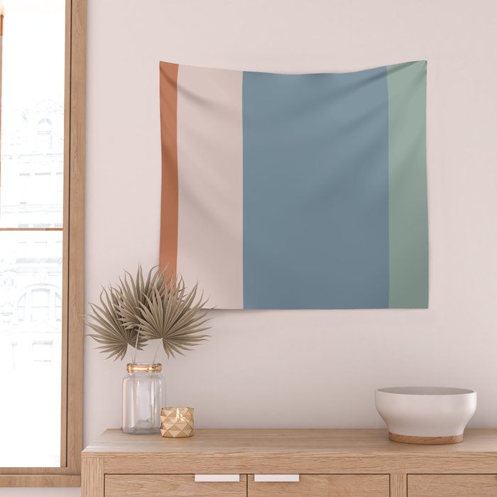 Contemporary Color Block XI Wall Tapestry Gallery Image 2