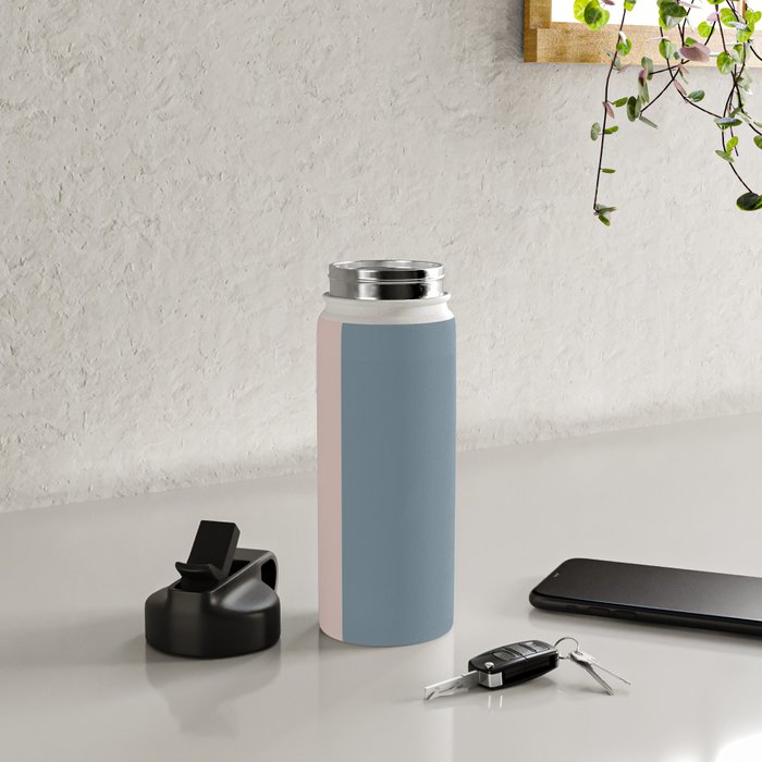 Contemporary Color Block XI Water Bottle Gallery Image 4