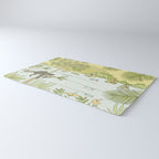 postcard from paradise // costa rica tropical // retro surf art by surfy birdy Rug Gallery Image 3
