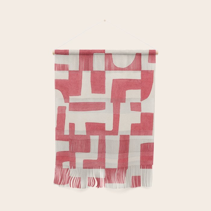 Red Puzzle Wall Hanging Gallery Image 1