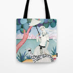 Vintage Magazine Cover - January 1922 - Dalmatian Dog Tote Bag Gallery Image 1