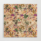 Magic mushroom forest H Wood Wall Art Gallery Image 1