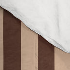Stripes and Dots geometric pattern brown Comforter Gallery Image 4