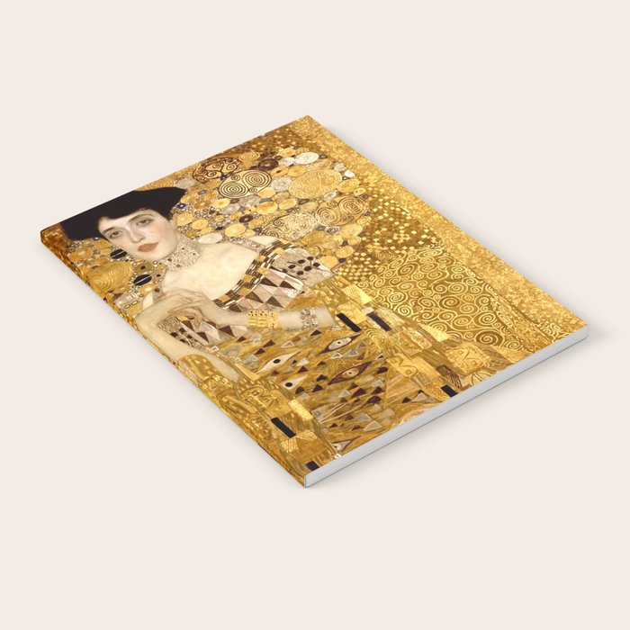 Woman in Gold Portrait by Gustav Klimt Notebook Gallery Image 2