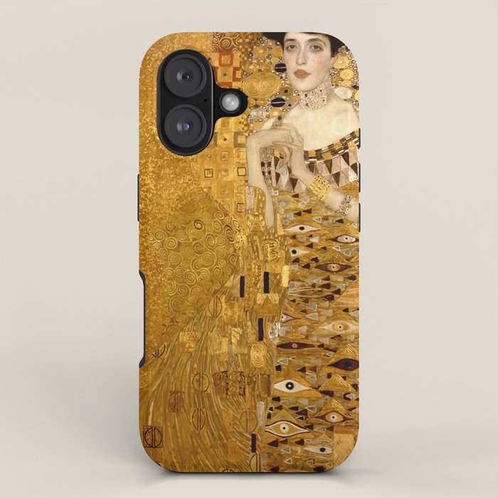 Woman in Gold Portrait by Gustav Klimt iPhone Case Gallery Image 1