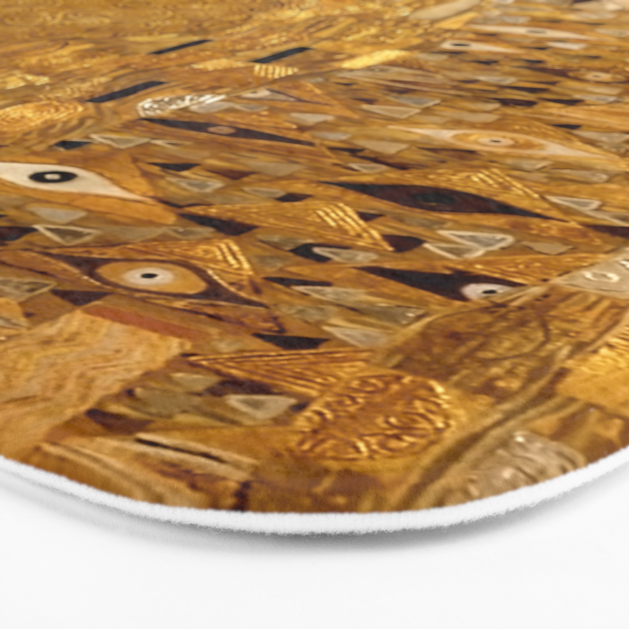 Woman in Gold Portrait by Gustav Klimt Bath Mat Gallery Image 3