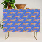 Leopard - Orange Credenza Gallery Image 1