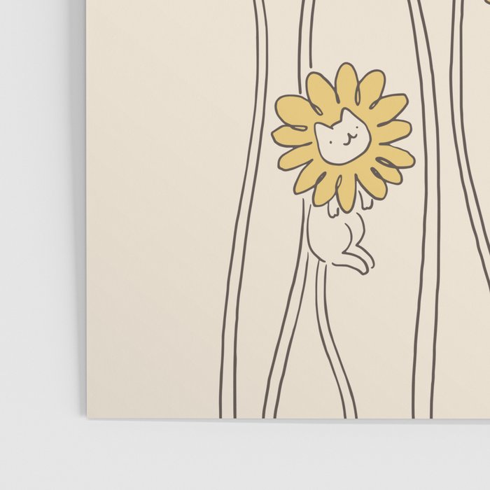 Cat and Plant 45 Poster Gallery Image 3