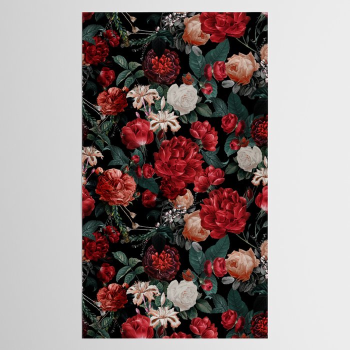 Night Garden Roses Tablecloth Gallery Image 2