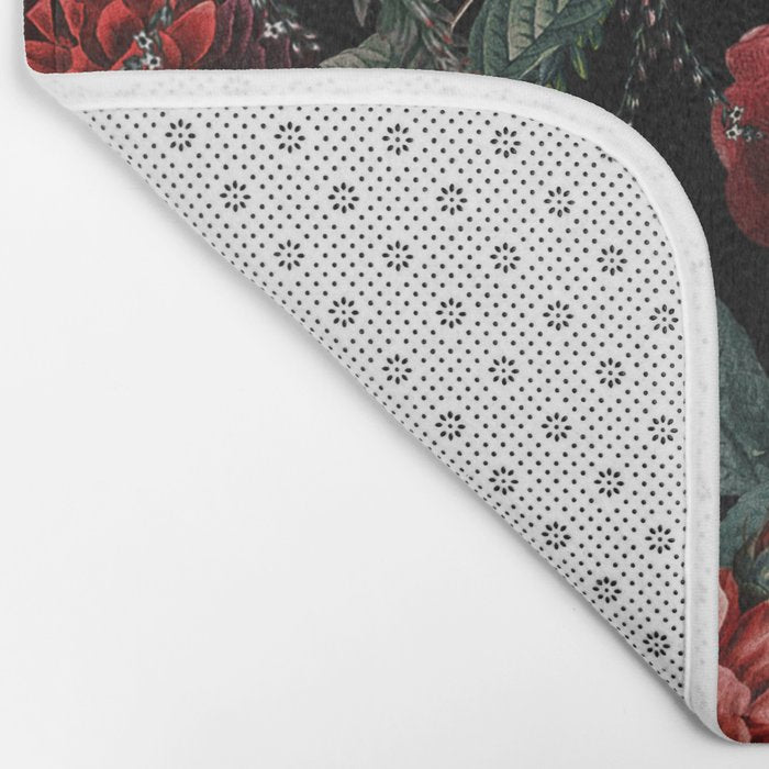 Night Garden Roses Bath Mat Gallery Image 2