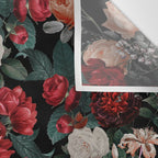 Night Garden Roses Wall Tapestry Gallery Image 3