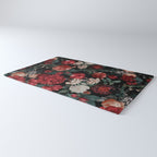 Night Garden Roses Rug Gallery Image 3