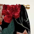 Night Garden Roses Window Curtain Gallery Image 2