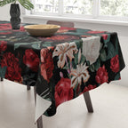 Night Garden Roses Tablecloth Gallery Image 3