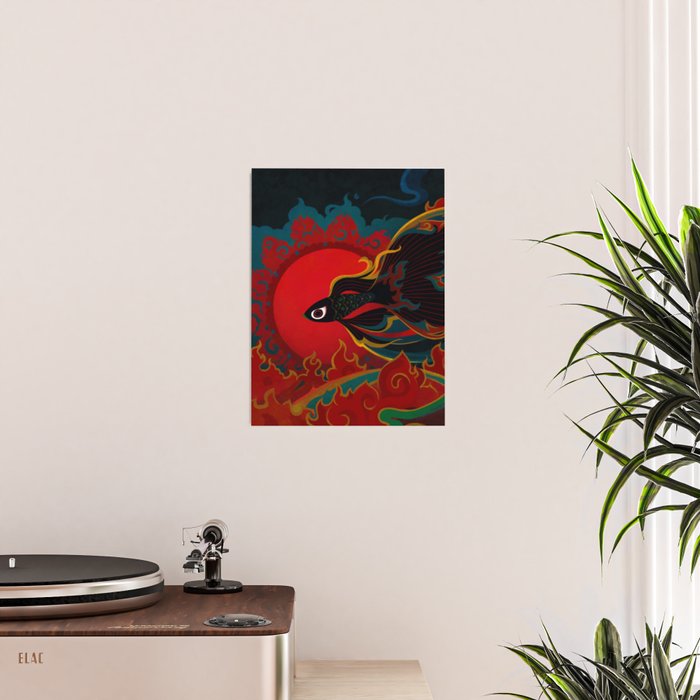 Fire fish Poster Gallery Image 2