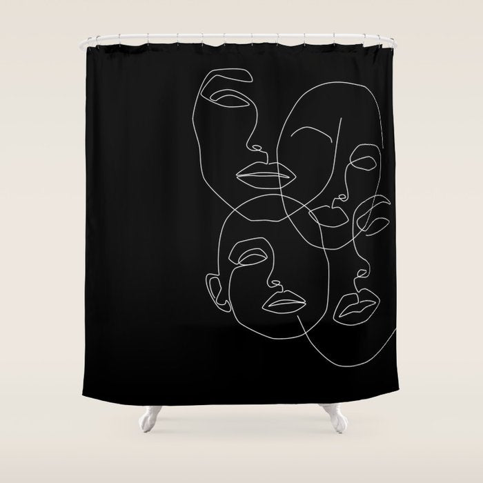 In The Dark Shower Curtain Gallery Image 1