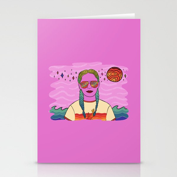 Pisces Stationery Card Gallery Image 2