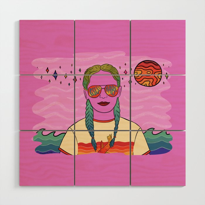 Pisces Wood Wall Art Gallery Image 1