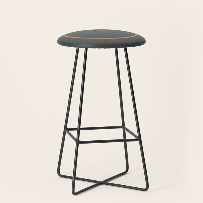 catch II anthracite and ocher Stool Gallery Image 1