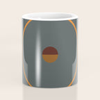 catch II anthracite and ocher Coffee Mug Gallery Image 4
