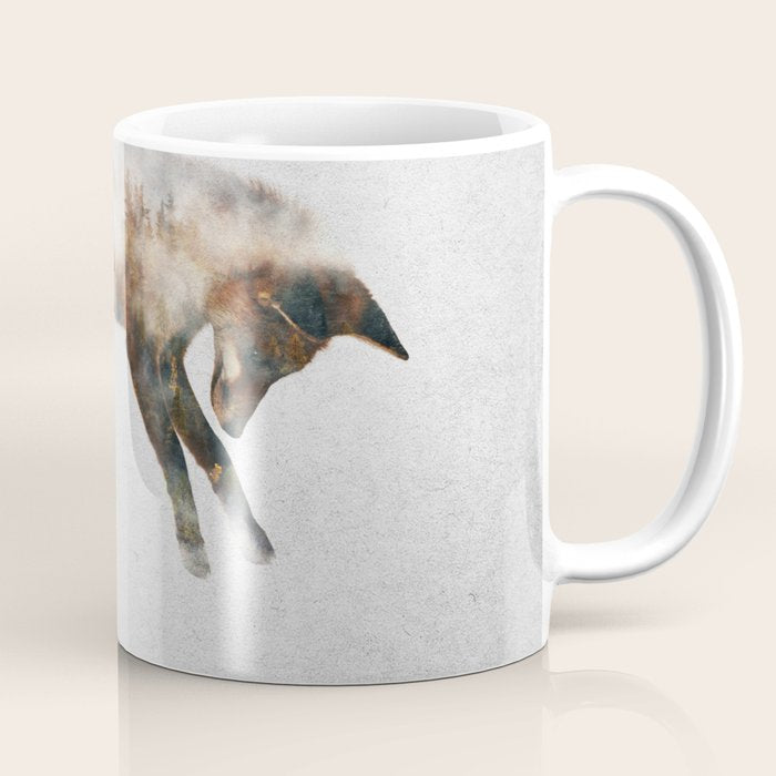 Jumping Fox Coffee Mug Gallery Image 1
