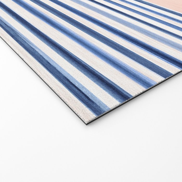 Summer Sunrise Minimal Abstract Landscape Welcome Mat Gallery Image 2