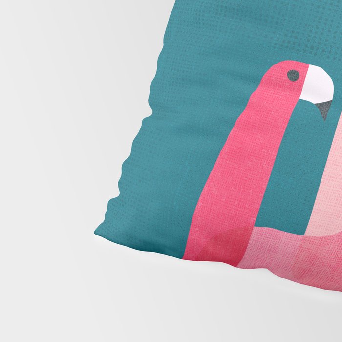 Pink flamingoes Pillow Sham Gallery Image 4