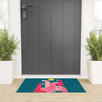 Pink flamingoes Welcome Mat Gallery Image 3