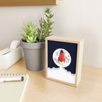 Rocket lift off Mini Art Print Gallery Image 2