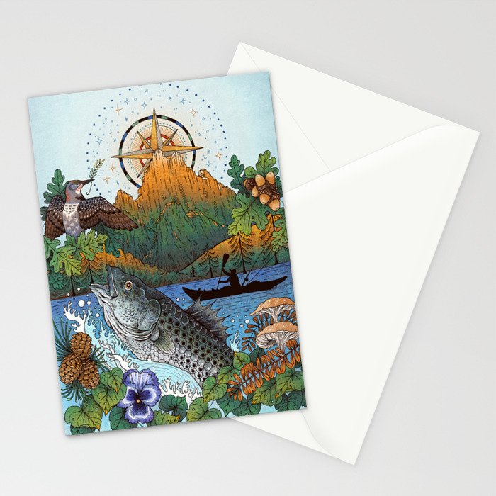 Camping Stationery Card Gallery Image 2