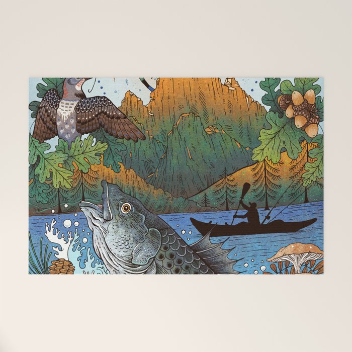 Camping Welcome Mat Gallery Image 1