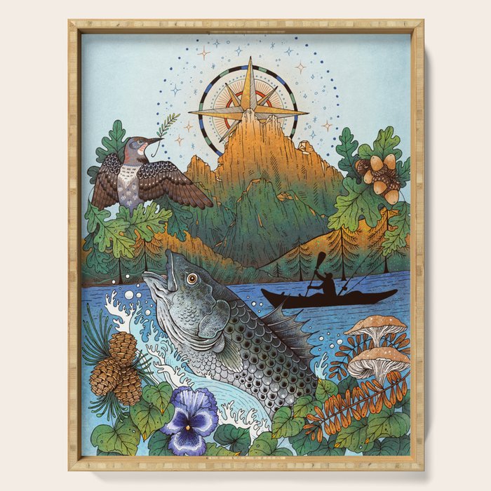 Camping Serving Tray Gallery Image 1