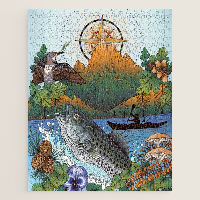 Camping Jigsaw Puzzle Gallery Image 1