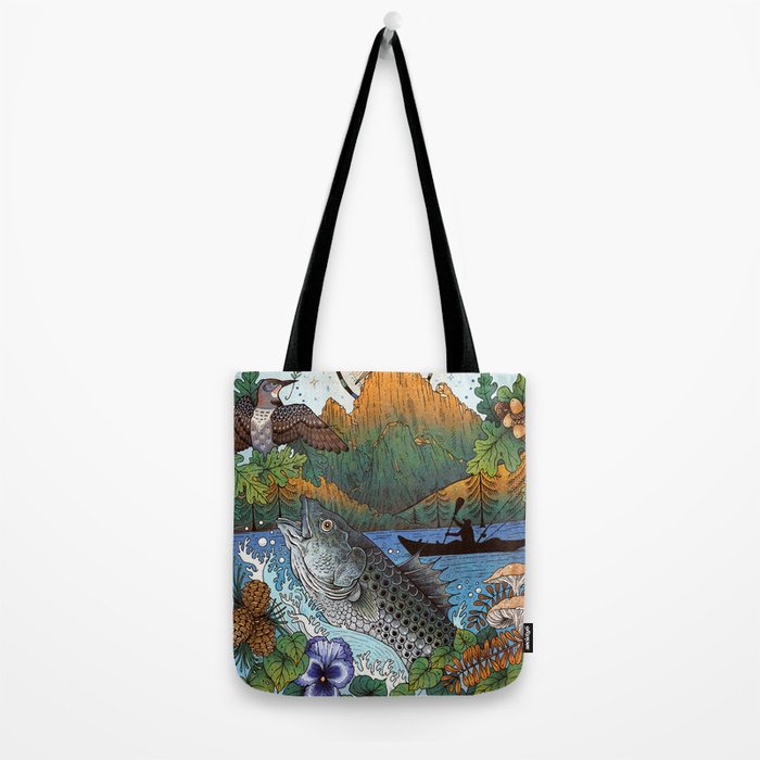Camping Tote Bag Gallery Image 2