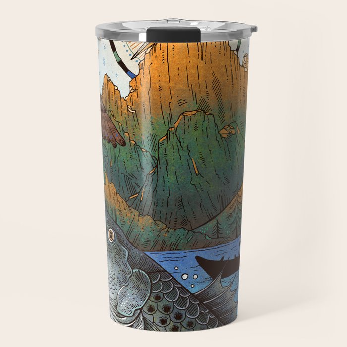 Camping Travel Mug Gallery Image 1