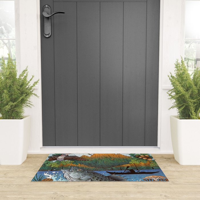 Camping Welcome Mat Gallery Image 3