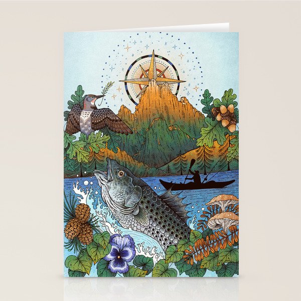 Camping Stationery Card Gallery Image 1
