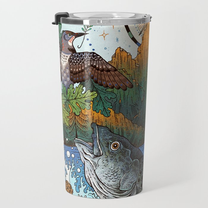 Camping Travel Mug Gallery Image 3